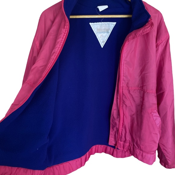 ⭐️ Vintage Neon Pink Windbreaker - Picture 3 of 6